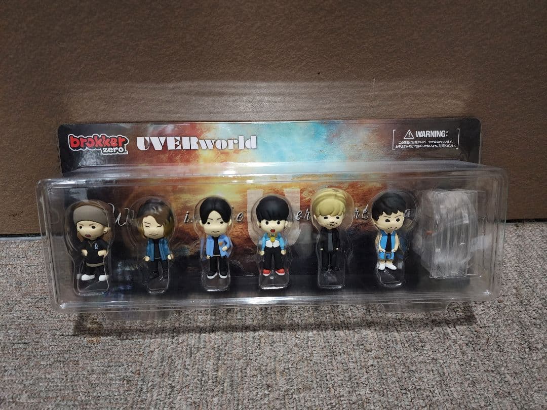 brokker zero 2nd UVERworld フィギュア 6体セット - メルカリ