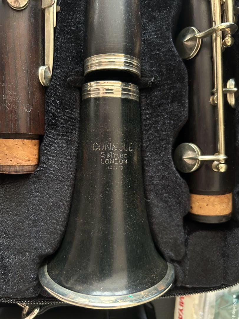 超希少 Selmer コンセール London刻印 1940年代製 クラリネット - メルカリ