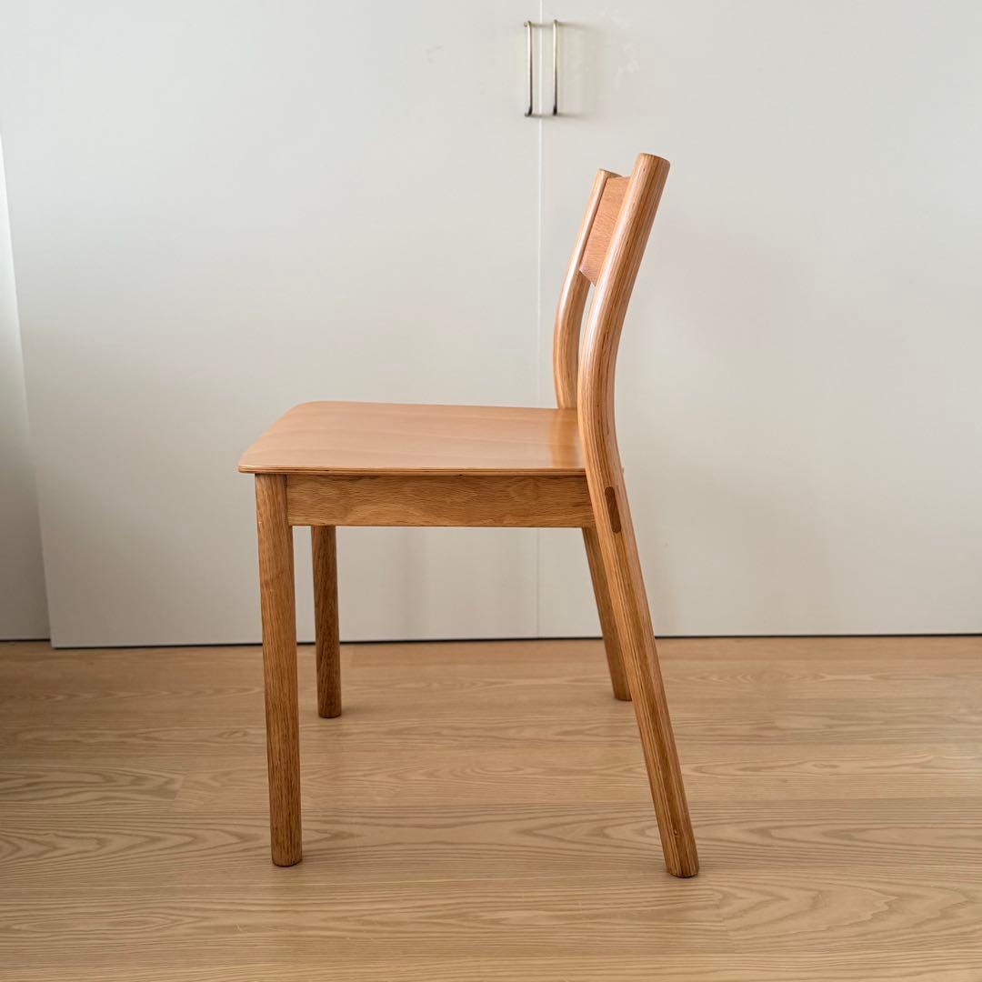 無印良品◼️オーク材 ダイニングチェア MUJI 無垢材 USED - メルカリ