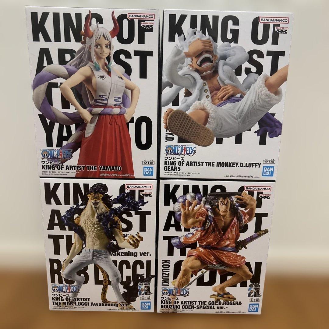 ワンピース KING OF ARTIST フィギュアセット - メルカリ