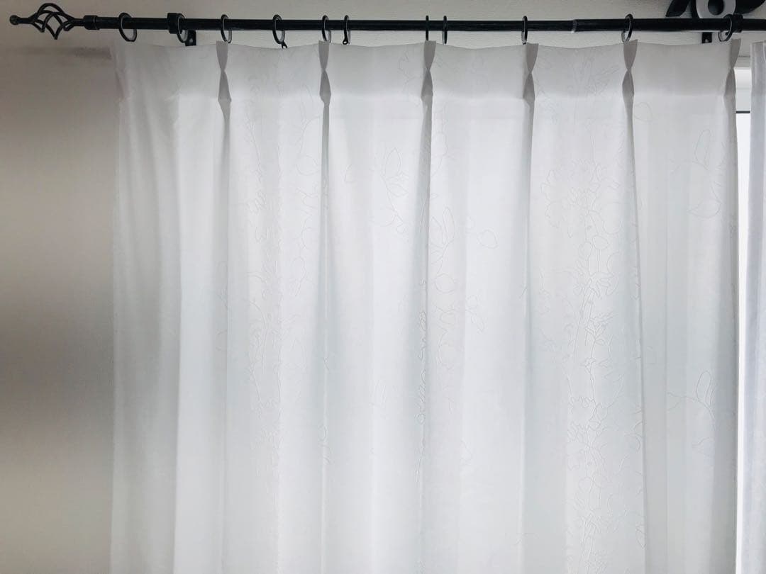 みっちゃんママ様 専用 レースカーテン エダ 130㎝×170㎝ 2セット
