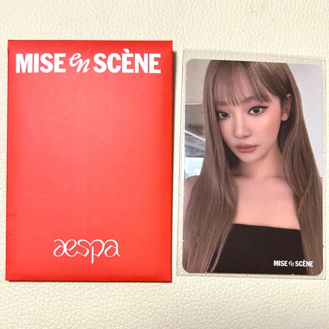 aespa ニンニン トレカ MISEenSENE ミジャンセン 購入特典 - メルカリ