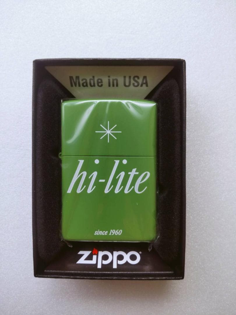 Zippo hi-lite 65周年記念 グリーン ハイライト ジッポ 灰皿