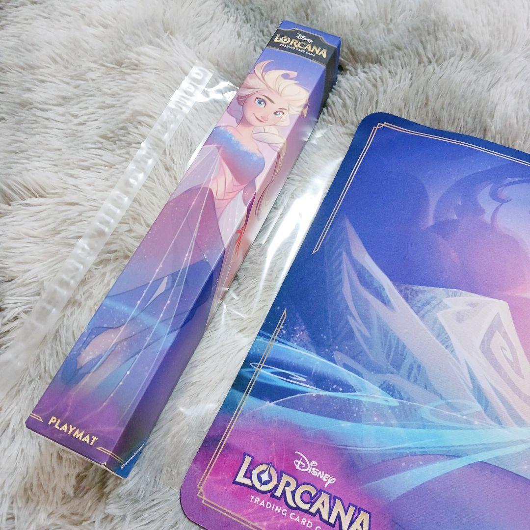 ❤海外正規品❤ディズニー ロルカナ TCG エルサ プレイマット✨アナと