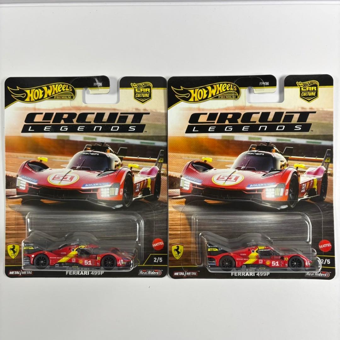 ホットウィール プレミアム サーキットレジェンズ フェラーリ 499P