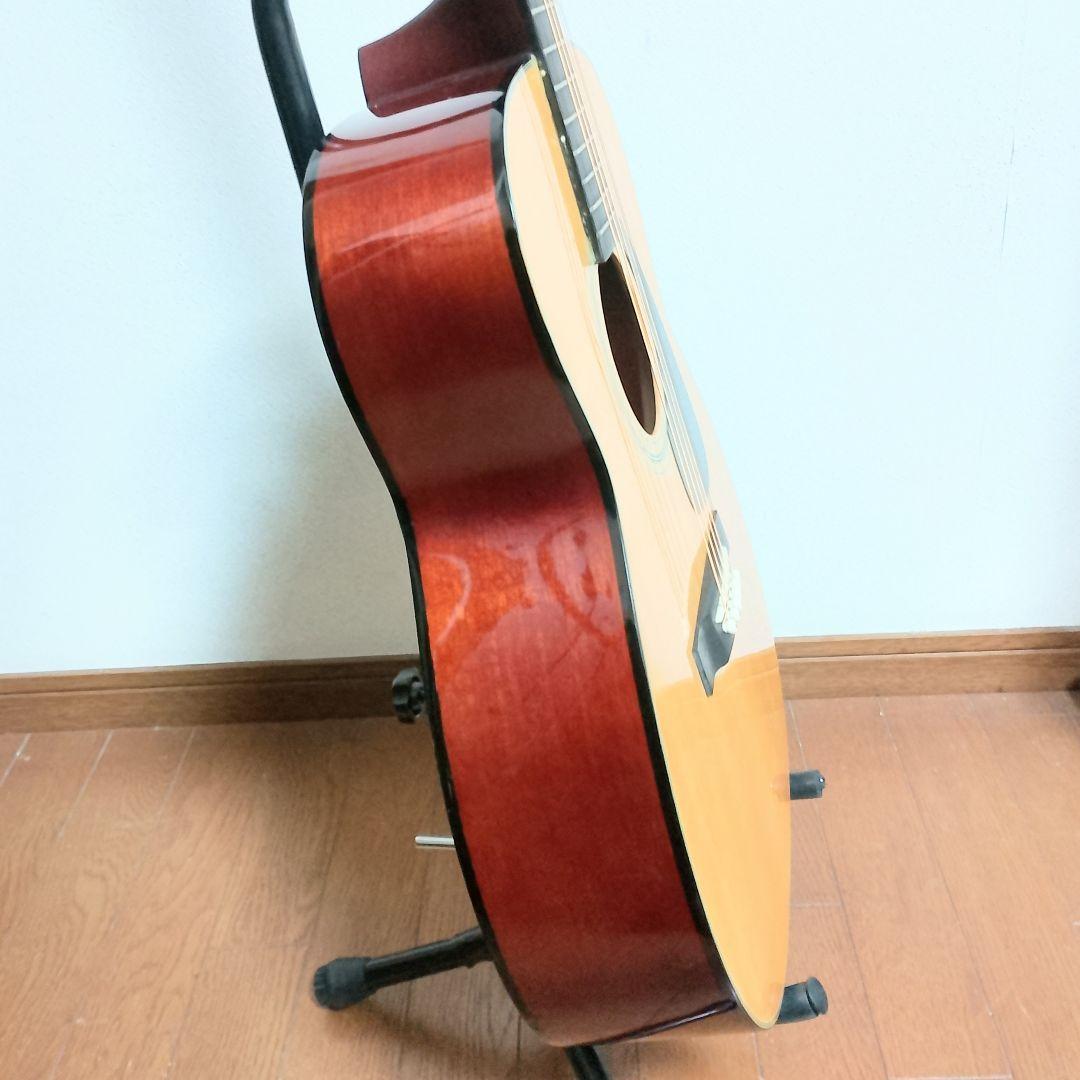 MORRIS MF-201 ヴィンテージ アコースティックギター 弦は新品