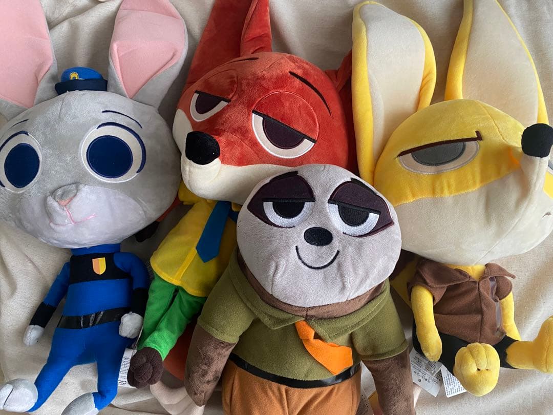 ズートピアぬいぐるみ 50cm 人気 3 キャラクター ズートピア 50cm以上