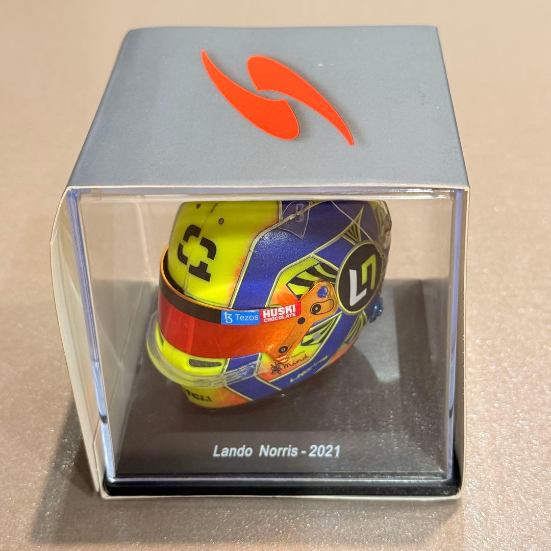 ケース未開封】F1 スパーク 1/5 ヘルメット ランド・ノリス 2021