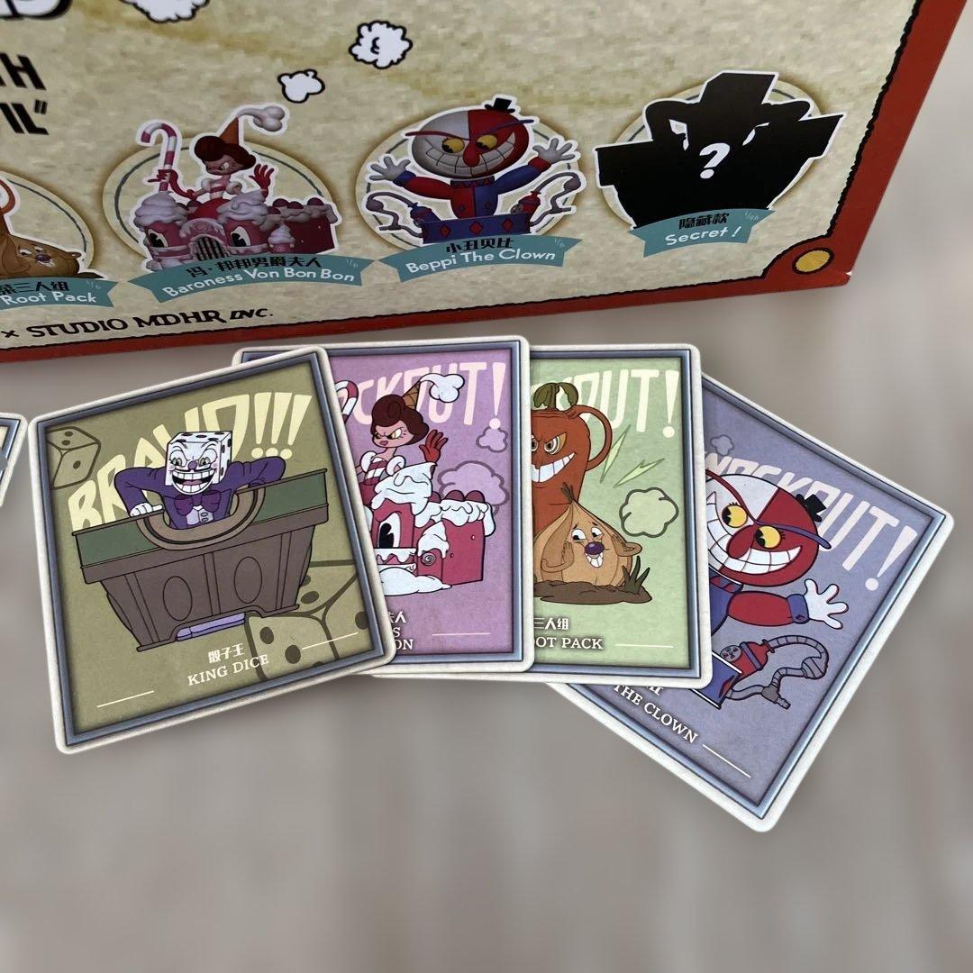 シークレット付き CUPHEAD カップヘッド フィギュア7箱フル