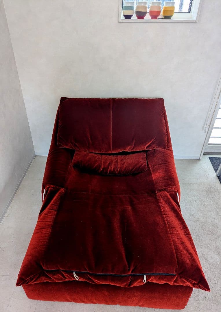 稀少モデル【ligne roset】リーン ロゼ プリューミー 1Pソファ＆パフ