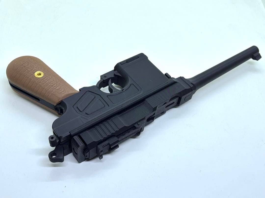 モーゼルC96、マンリッヒャーM1896レプリカモデル セット (機能、金属