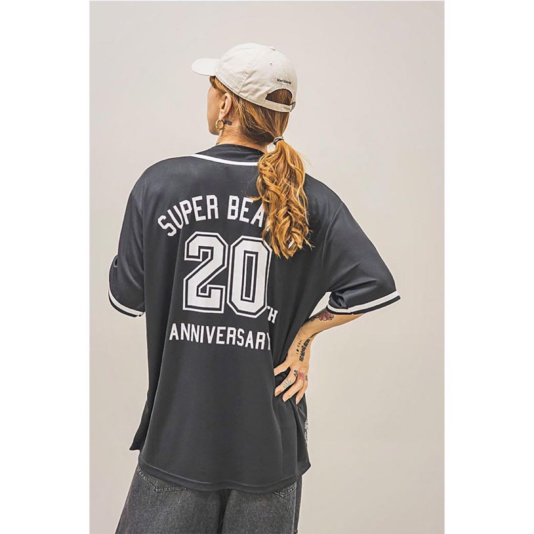 SUPER BEAVER 20th ユニホーム ブラック L ベースボールシャツ - メルカリ