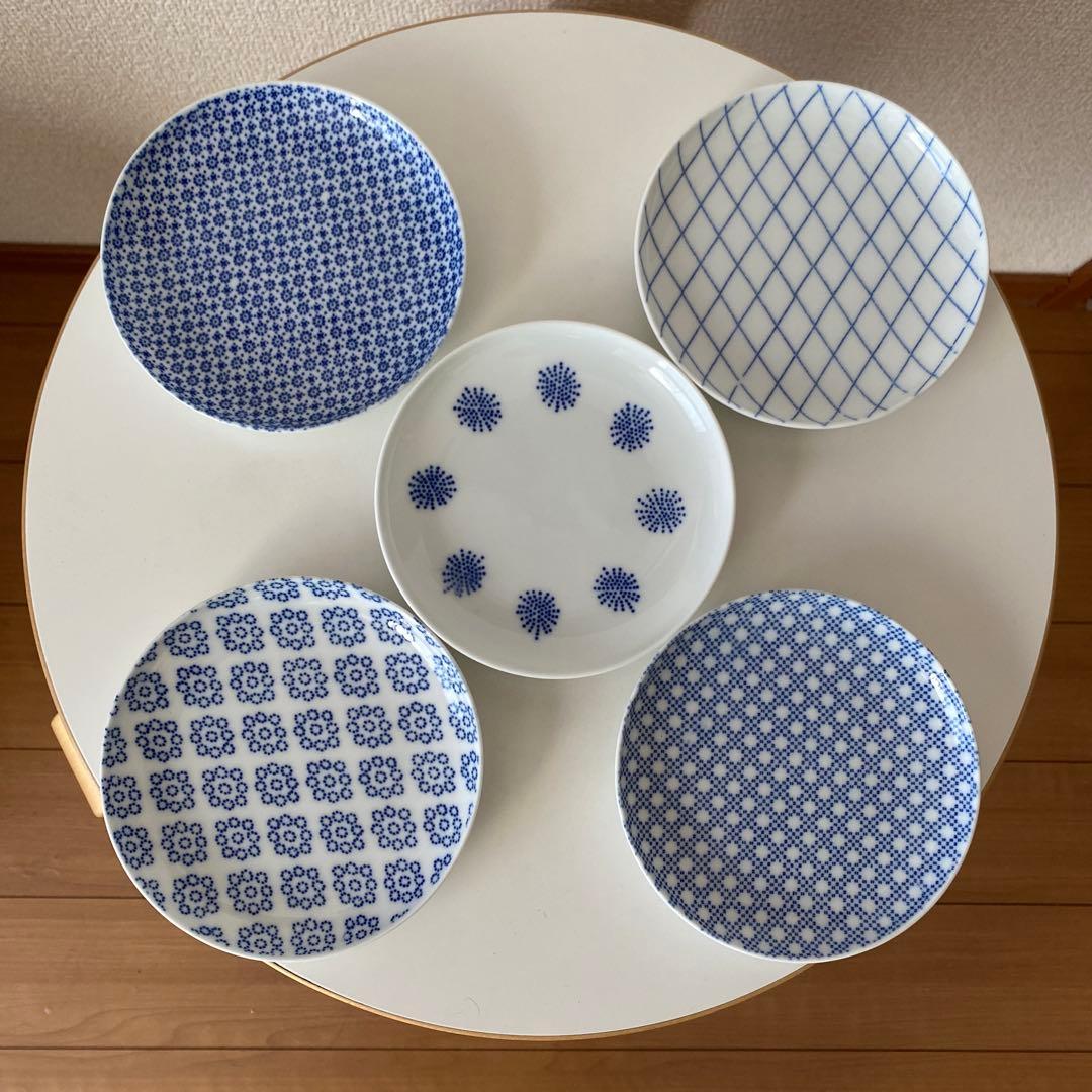 新品未使用 東屋 印判小皿 5枚セット - メルカリ