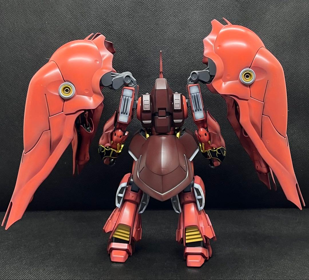 HGUC クシャトリヤ 赤い彗星イメージ塗装済完成品 おまけ付き - メルカリ