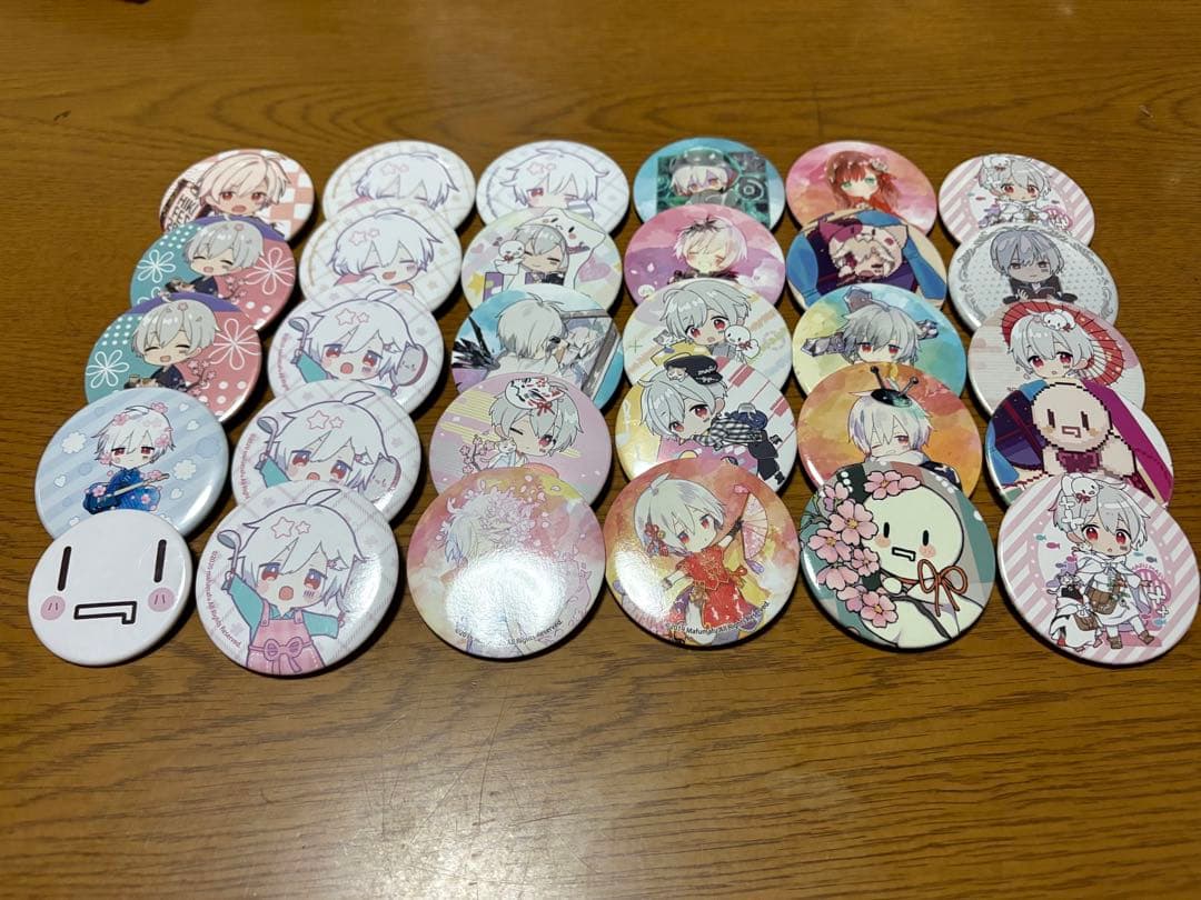 バラ売り可】計122点 まふまふ そらる 缶バッチ 【まとめ売り】 - メルカリ