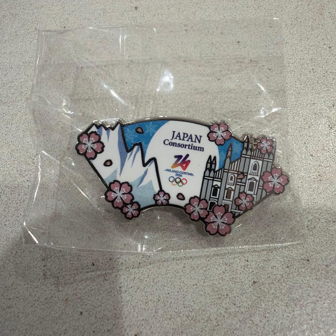 JAPAN Consortium オリンピック ピンバッジ - メルカリ