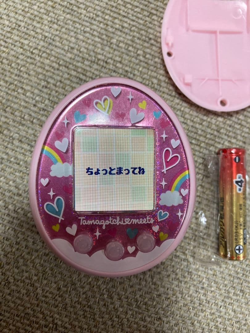 希少価値】バンダイ たまごっちみーつ ピンク メルヘンみ一つver