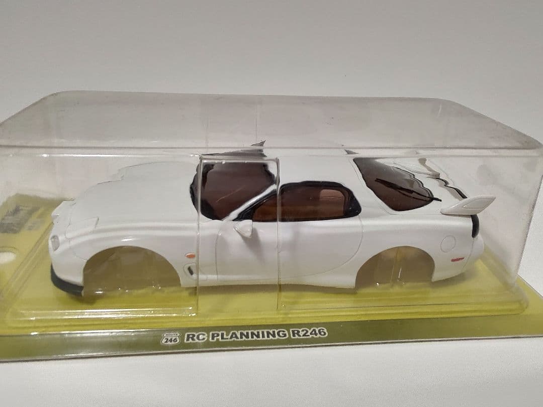 京商 ミニッツ ボディ RX-7 FD3S R246 ホワイト 未開封 京商 ROUTE 246 マツダ RX-7 (FD3S) カラー：ホワイト ミニッツ用