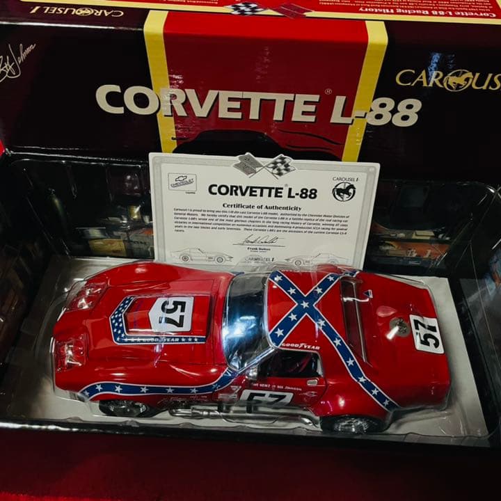 日本未入荷 1/18 Carousel 1 シボレー コルベット C3 L-88 - メルカリ