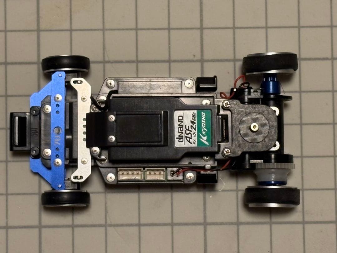 京商 dnano オプション付きシャーシ スターターパックのセット