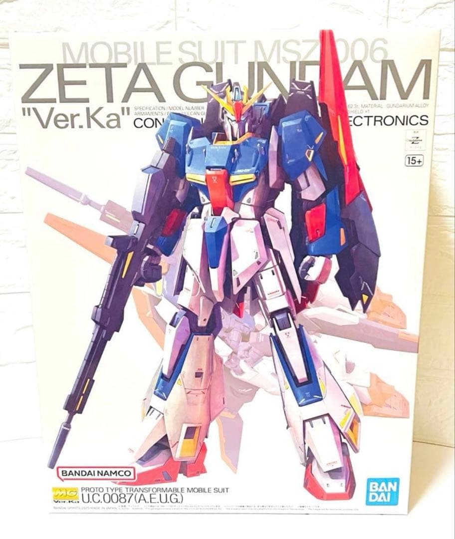 MG Zガンダム ver. Kaガンプラ バンダイ 新品 入手困難 限定 - メルカリ