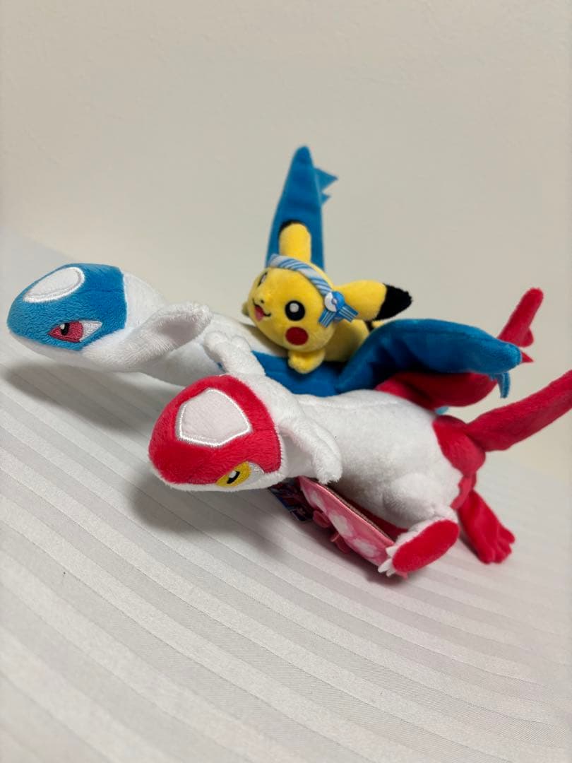 ぬいぐるみ ラティアスラティオスピカチュウ ポケモンセンターフクオカ