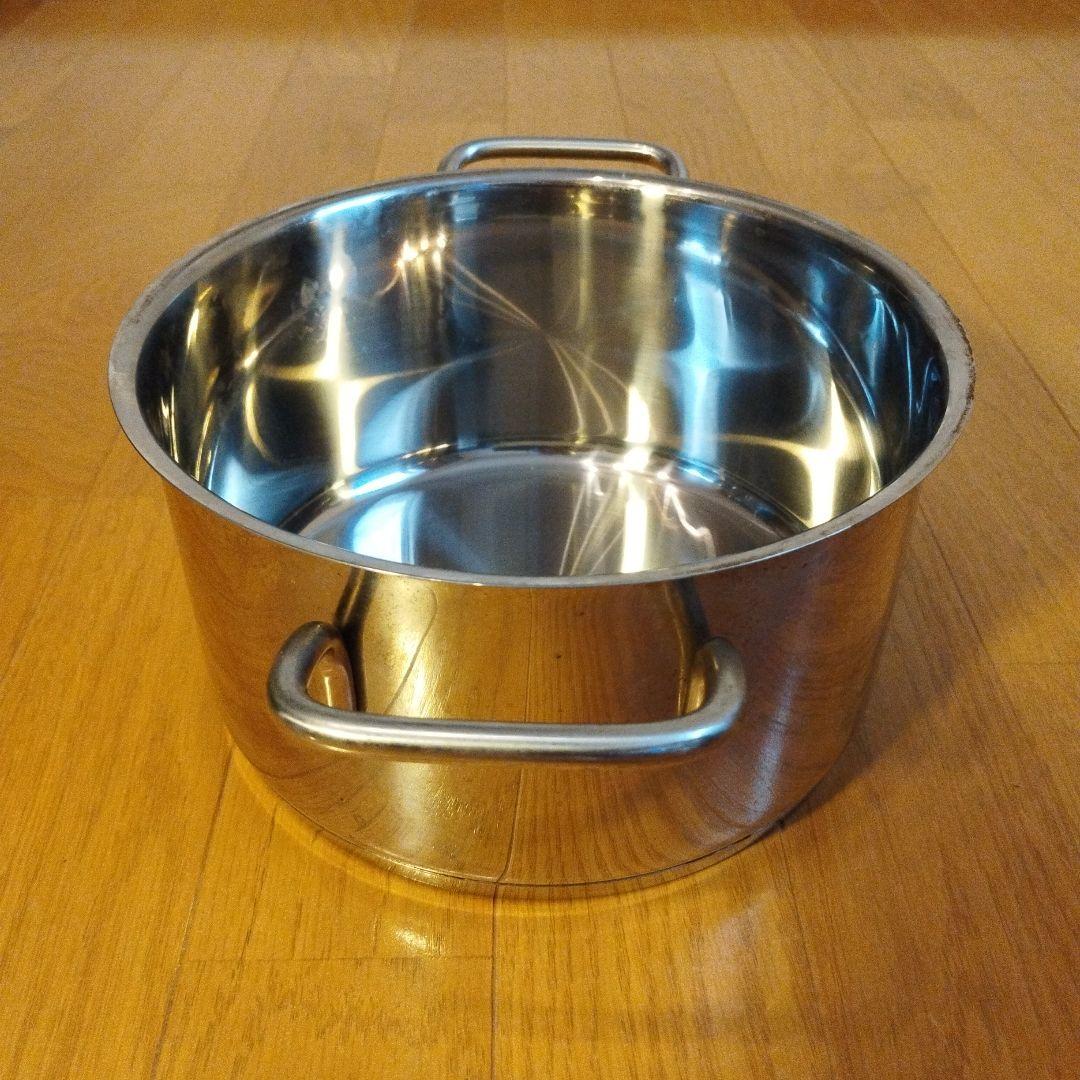 WMF TRANSTHERM 蓋付両手鍋 20cm ステンレス 調理鍋 IH対応 - メルカリ