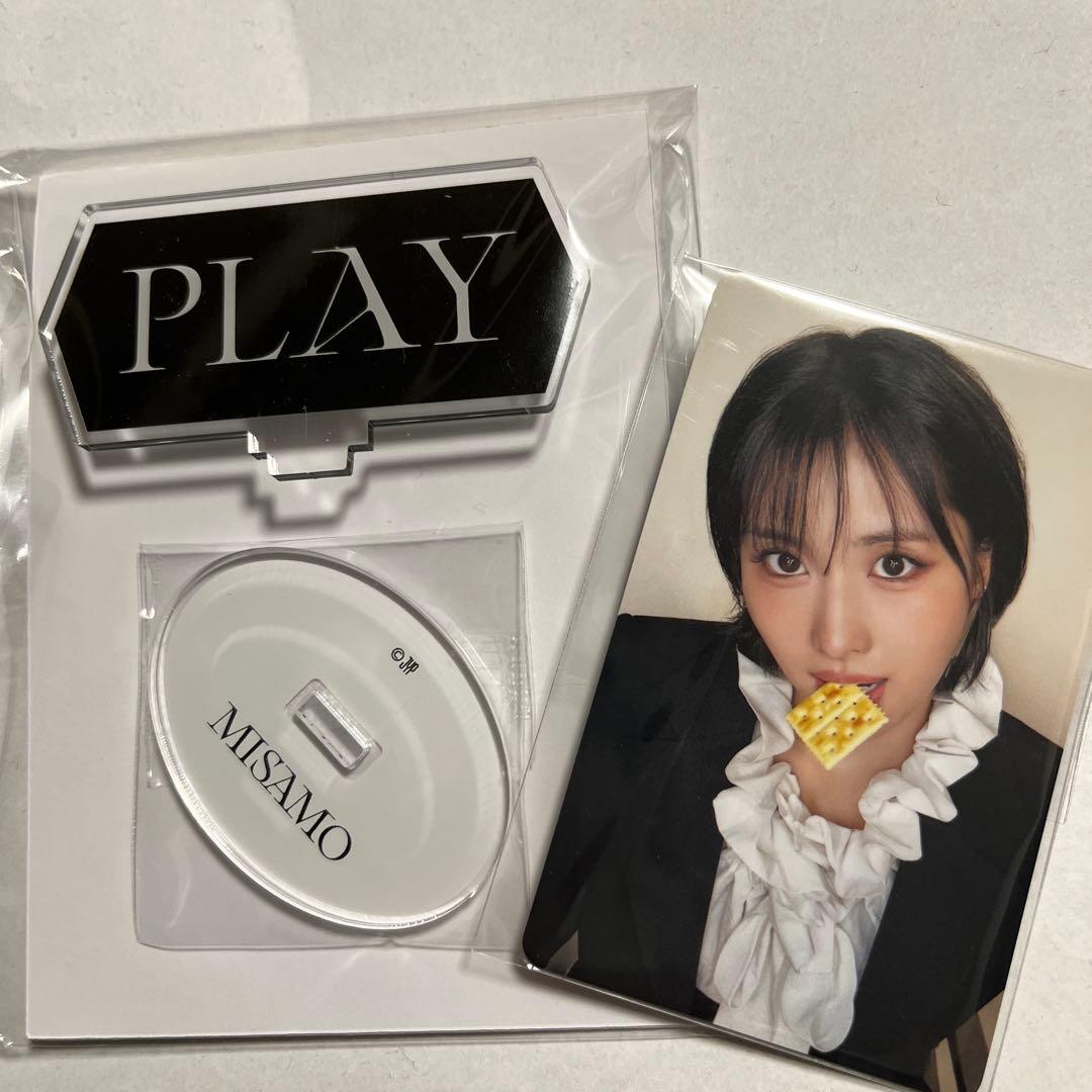 MISAMOモモフォトカード付アクリルスタンドJYP特典 - メルカリ
