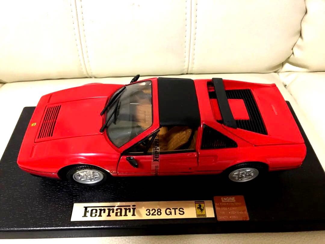 1/18 ANSON製 フェラーリ 328GTS 赤 - メルカリ