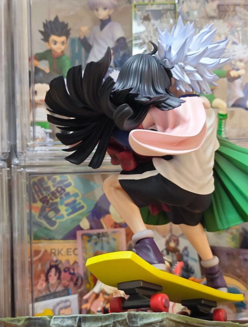 hunter×hunterキルア＝ゾルディック ガレージキット ガレキスタチュー