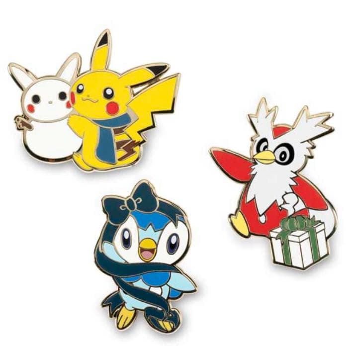 海外ポケモンセンター限定 クリスマス ピカチュウ&ポッチャマ