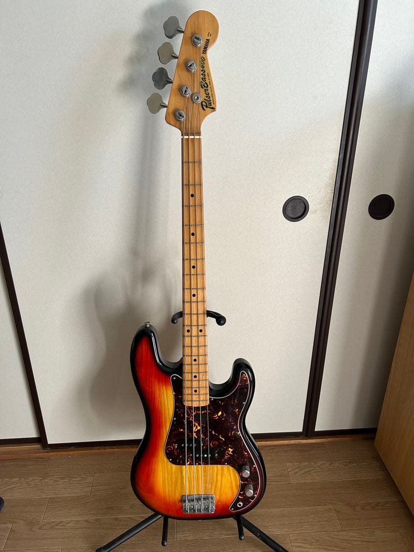 YAMAHA パルサーベースPB400 ジャパンビンテージ Yamaha Pulser Bass 400 1980 Japan Tobacco Burst - YouTube