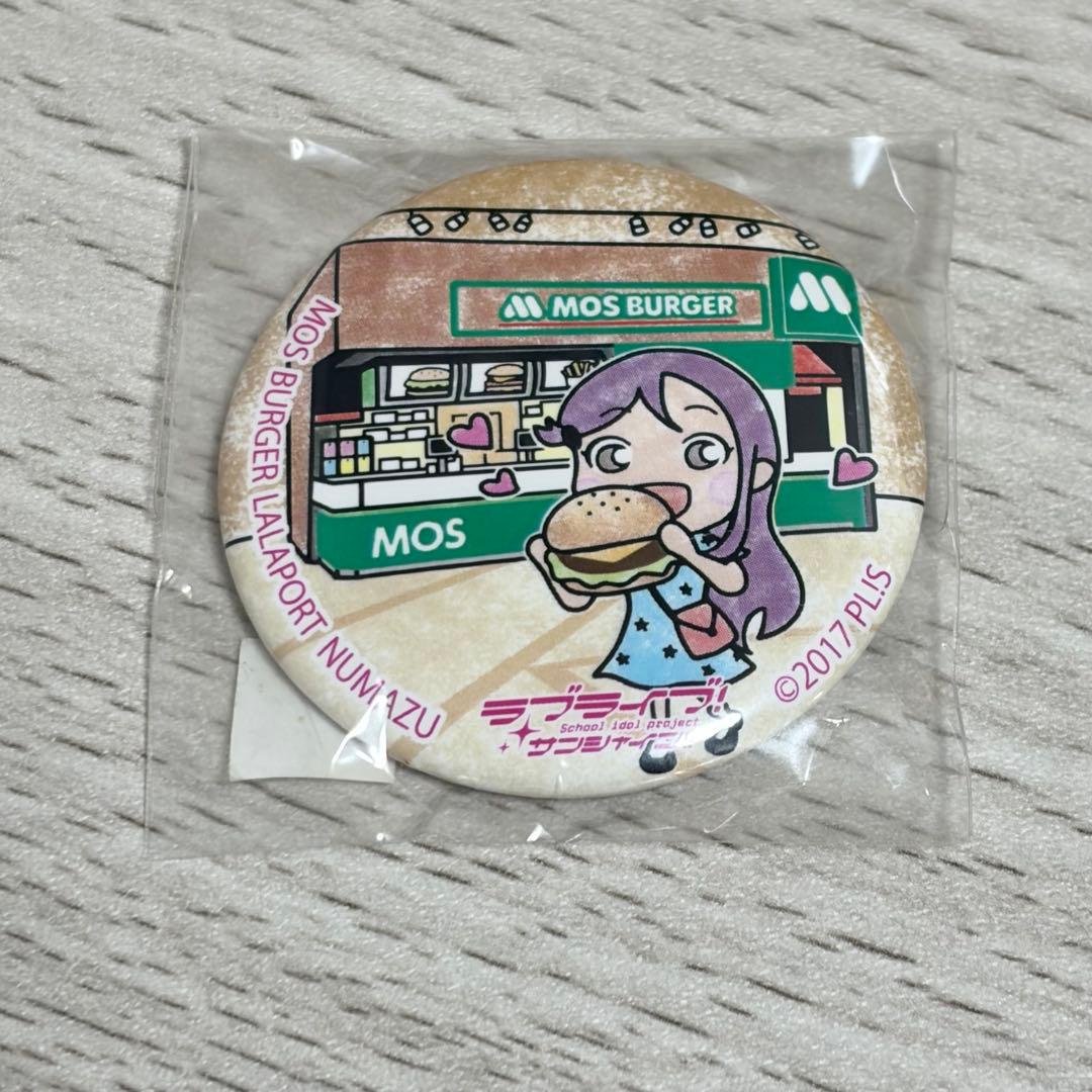ラブライブ まちあるき缶バッジ 桜内梨子 モスバーガー - メルカリ