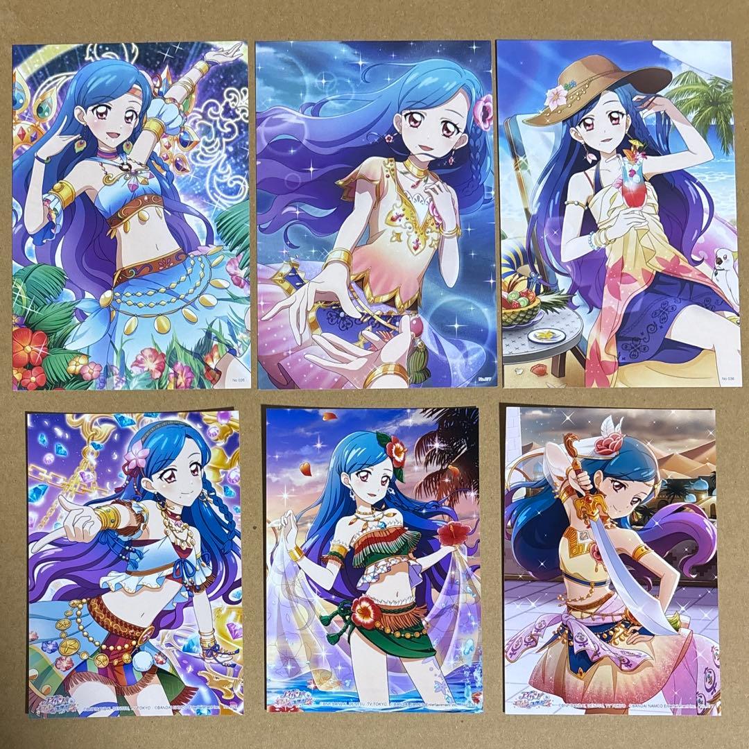 アイカツ フォトカツ フォトonステージ ポストカード ブロマイド 風沢