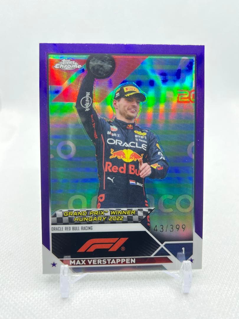 2023 Topps Chrome 399シリ マックス・フェルスタッペン F1 - メルカリ
