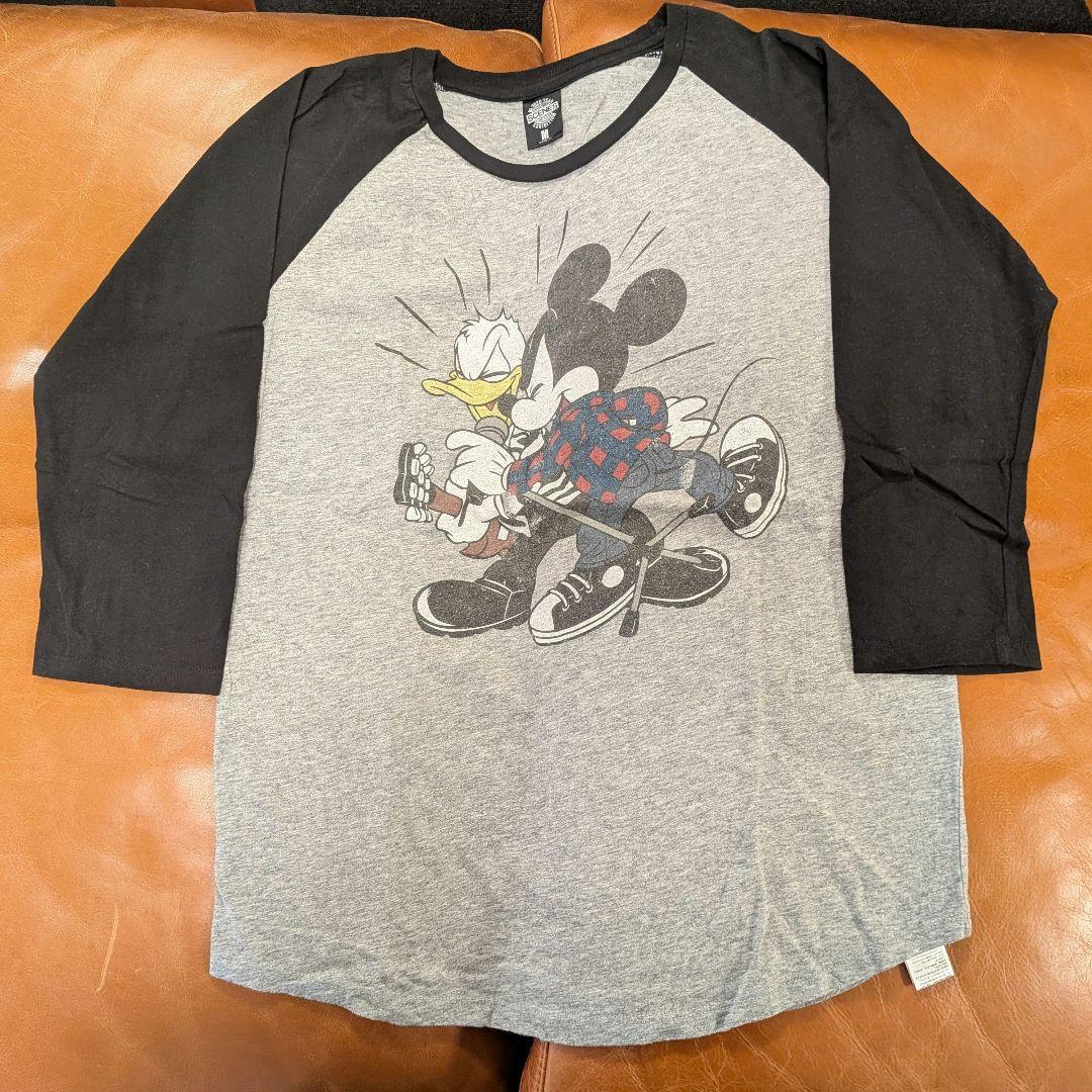 B'z ディズニー ラグランTシャツ Mサイズ F.O.Online Store｜【リンク】ディズニーキャラクター/ラグランTシャツ