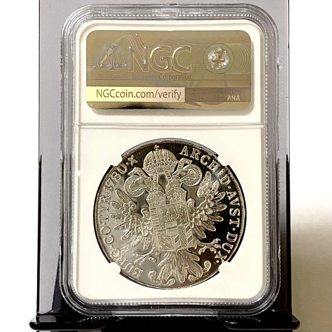 1780年 オーストリア 銀貨 NGC PF69 アンティーク モダン コイン