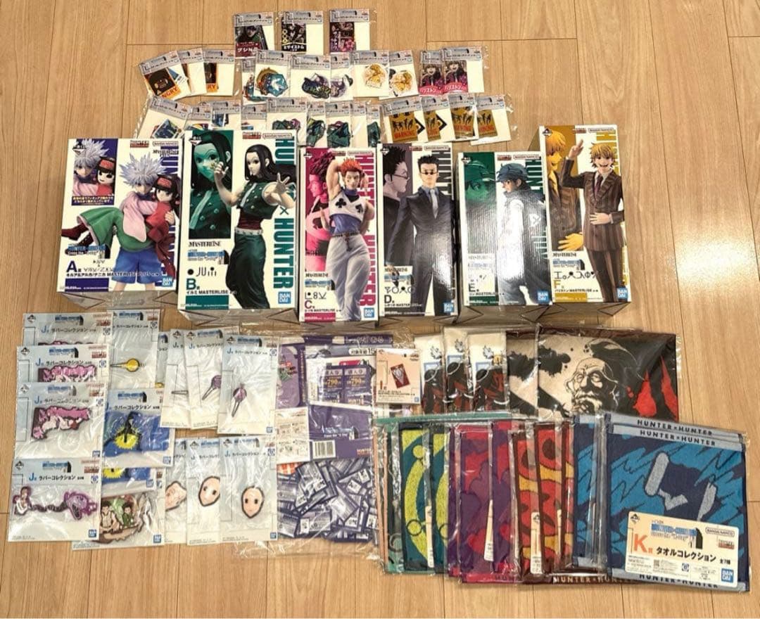 HUNTER × HUNTER 一番くじ セミコンプリート 値下げ中 HUNTER×HUNTER一番くじ キメラアント2 セミコンプ HUNTER