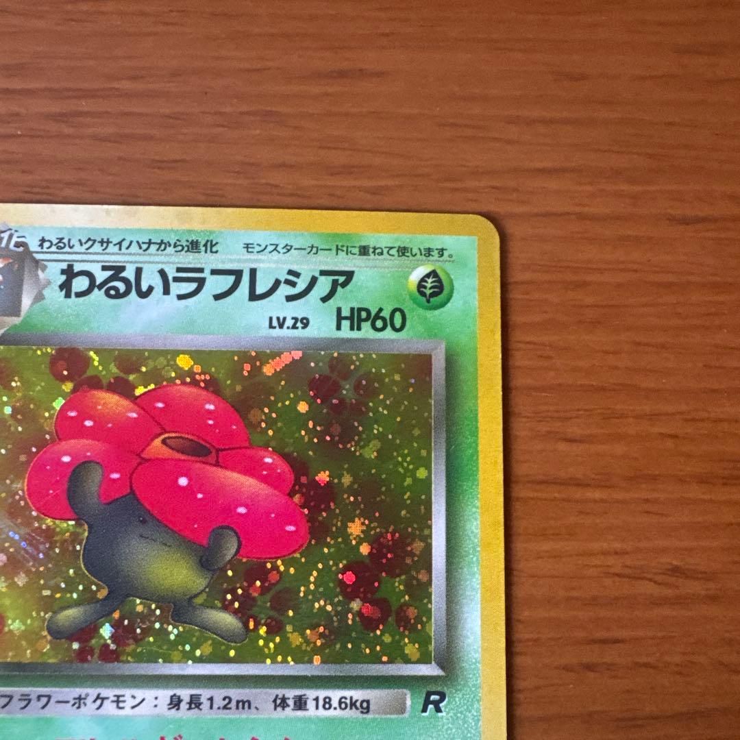 旧裏」ラフレシア・わるいラフレシア 2枚セット キラ ポケモンカード