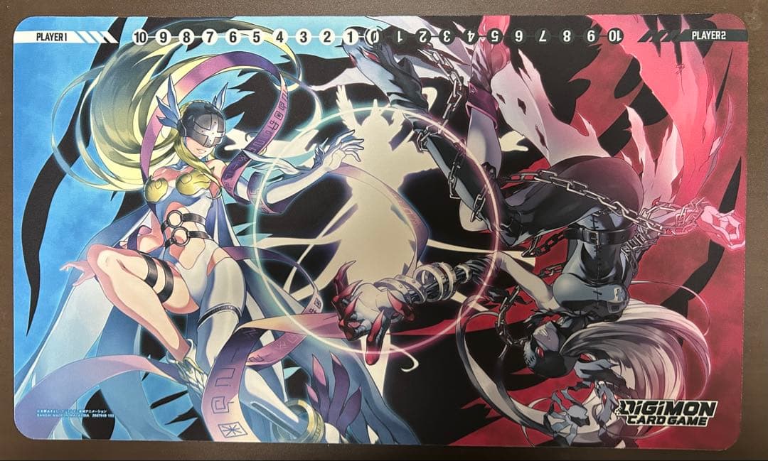 デジモンカード プレイマット マスティモン エンジェウーモン レディー