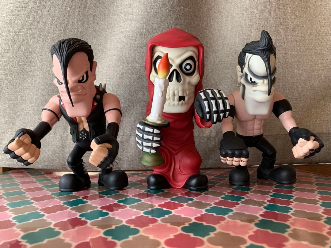 MISFITS ミスフィッツ メディコムトイフィギュア 3体セット - メルカリ