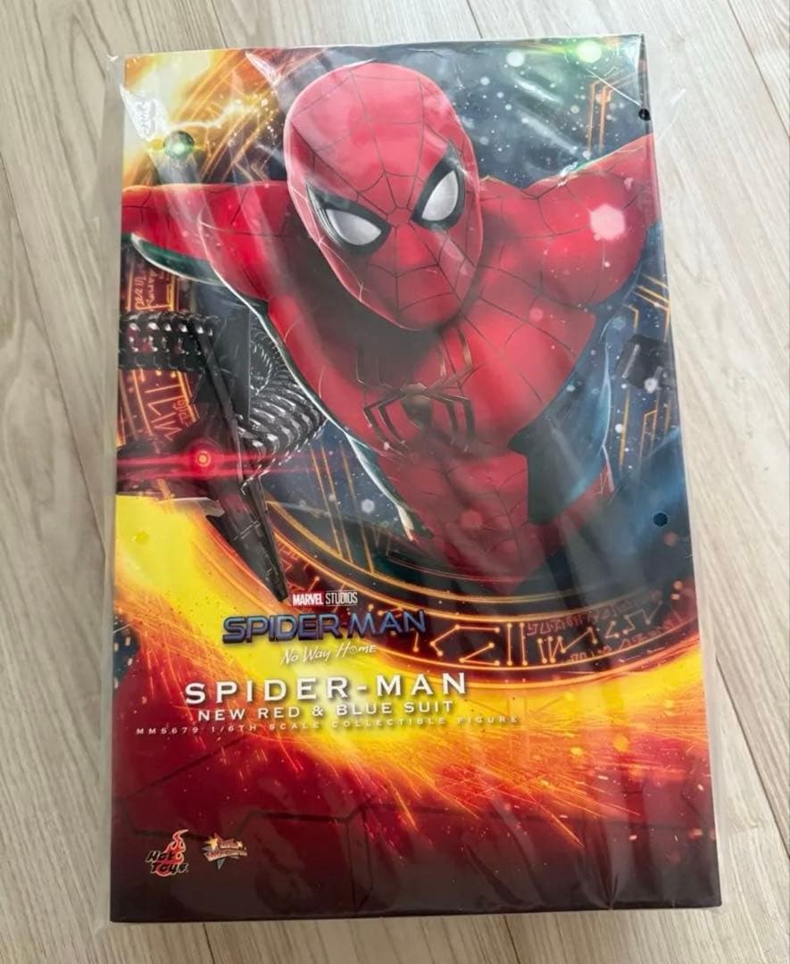 新品未開封　ホットトイズ スパイダーマン(ニュー・レッド＆ブルースーツ) ムービー・マスターピース】『スパイダーマン：ノー・ウェイ・ホーム
