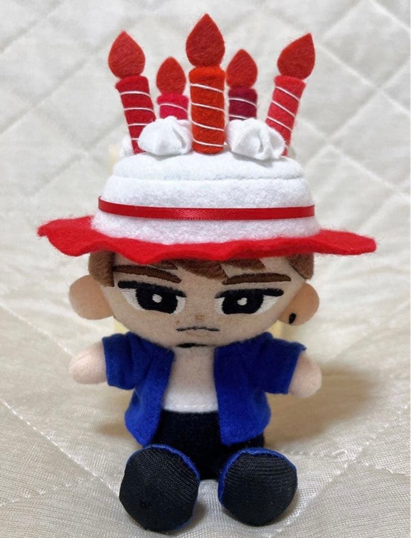 赤 すのチル チルぬい 服 バースデーハット スノーマン 宮舘涼太