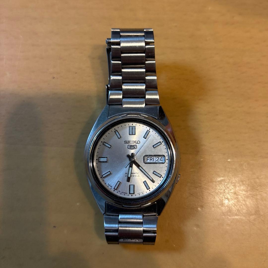SEIKO セイコー5 7S26-0480 裏スケルトン - メルカリ