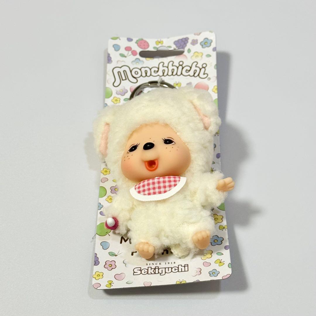 希少】モンチッチ顔でか チャムぬいぐるみキーホルダー (EU) - メルカリ