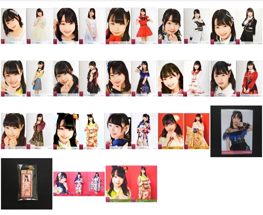 NMB48 三宅ゆりあ 生写真 グッズセット 約150点