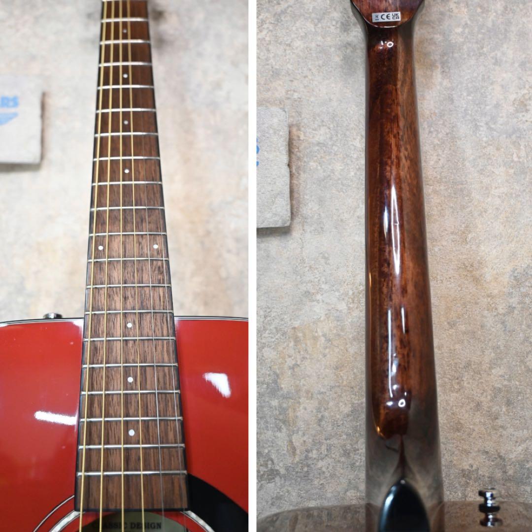整備・清掃・弦交換済】Fender FSR CD-60 CHY フェンダー 赤 - メルカリ