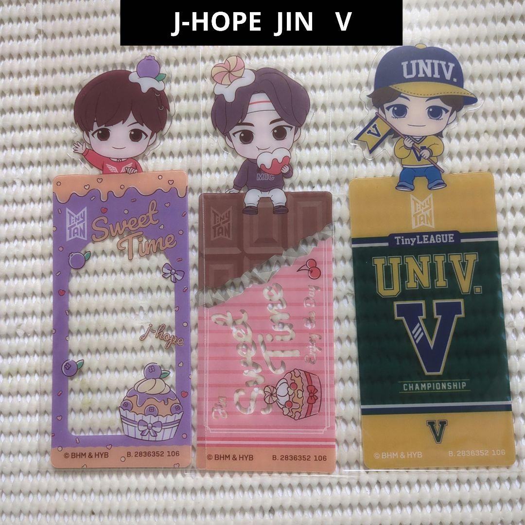 ㊷ タイニータン ブックマークコレクションvol.6 V J-HOPE JIN - メルカリ