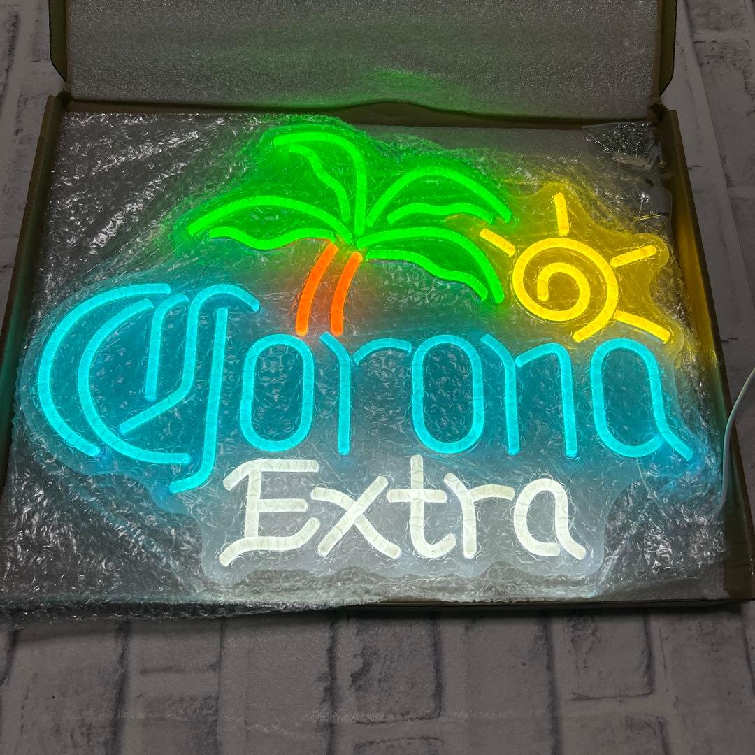 ネオンライト LED corona アメリカン 雑貨 ポップ看板 人気