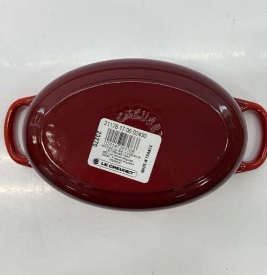 LE CREUSET オーバル チェリー鍋 17cm - メルカリ